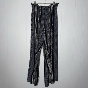 Angie Women’s Boho Pants Blue Size Small